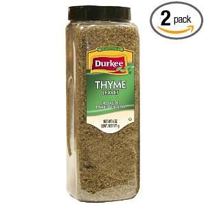 Durkee Thyme Leaves, Whole, 6 Ounce Grocery & Gourmet Food