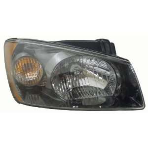 OE Replacement Kia Spectra Passenger Side Headlight Assembly Composite 