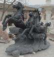 Large Equestrian Horse Statue  
