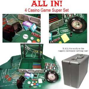  All In  The 4 Casino Game Super Set