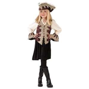    Girls Royal Pirate Girl Costume   Child Small Toys & Games
