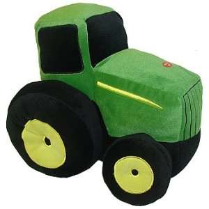    John Deere Plush Tractor Shaped Pillow w/ Sound: Toys & Games
