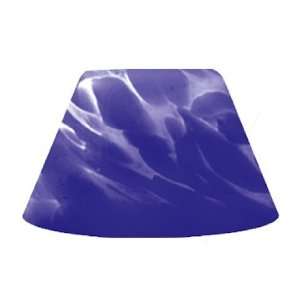   Glass Shade For Quick Adapt Spot Light, Blue Frit Finish Home