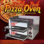 NEW LARGE ELECTRIC COMMERCIAL CATERING PIZZA OVEN STAINLESS STEEL 