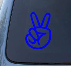 PEACE SIGN   Hand   Car, Truck, Notebook, Vinyl Decal Sticker #1111 