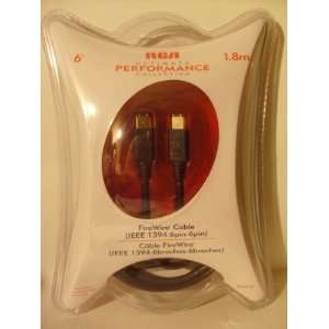  RCA ultimate performance FIrewire cable 6pin 6pin 