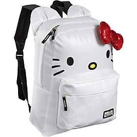 Loungefly Hello Kitty White Backpack with Ears   