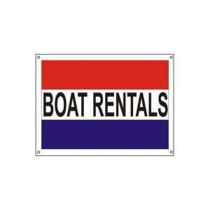  NEOPlex 4 x 6 Business Banner Sign   Boat Rentals 