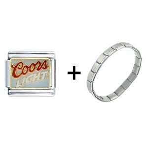  Classic Coors Light Italian Charm Pugster Jewelry