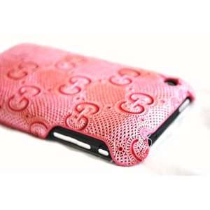  Iphone 3g 3gs Hard Back Case Cover Gc Pink Textured Rubber 