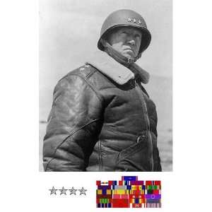 General George S Patton As His Rank and Ribbons Would Appear Today 8 1 