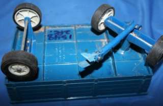 Ertl Blue 4 Wheel Wagon Toy Farm Vehichles Collectables  