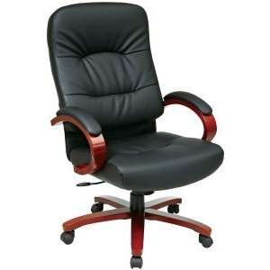  Office Star   High Back Eco leather Office Chair With 