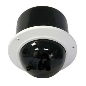  System w/recessed ceiling mount, tinted dome, Multiple Hi Res Color 