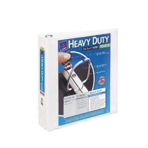 Avery Heavy Duty View Binder with 2 Inch One Touch EZD Ring, White, 1 