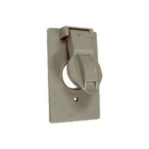   Gang Weatherproof Single Receptacle Switch Cover: Everything Else