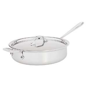  All Clad Stainless Steel 4 Qt. Saut Pan With Lid Kitchen 