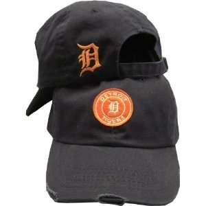   Tigers Worn & Torn Navy Cap by American Needle