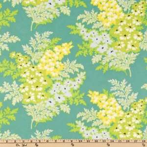 44 Wide Nicey Jane Picnic Bouquet Lagoon By The Yard heather_bailey 