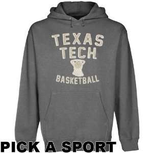  Texas Tech Red Raiders Legacy Pullover Hoodie   Gunmetal 