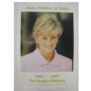  Princess Diana Poster The Princess Of Wales Peoples: Home 
