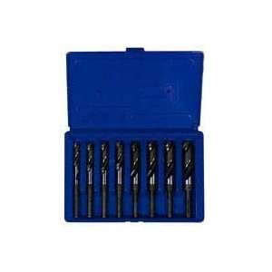   In Reduced Shank Silver & Deming HSS Drill Bit Set   8 Pc: Automotive