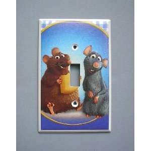  Ratatouille Rat Mouse Remy Single Switch Plate switchplate 