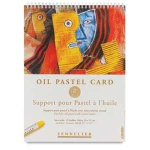 Sennelier Oil Pastel Card Pads   153/4 x 23, Oil Pastel 