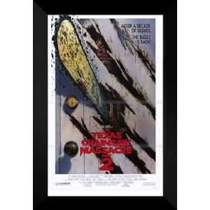  Texas Chainsaw Massacre 2 27x40 FRAMED Movie Poster   B 