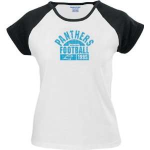  Carolina Panthers Womens Cropped Practice Tee: Sports 