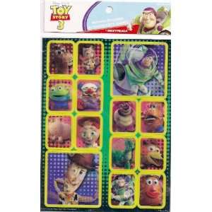   Toy Story 3 Lenticular Motion Scrapbook Stickers (17002): Arts, Crafts