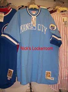   Mitchell & Ness 80 Kansas City Royals George Brett Throwback Jersey 60