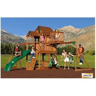  Adventure Playsets Patriot Wooden Swing Set: Toys & Games