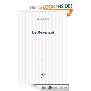 Le revenant (FICTION) (French Edition) René Belletto  