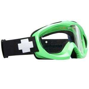 Spy Optic Targa Dual Pane Lens Goggles   One size fits most/Neon Green
