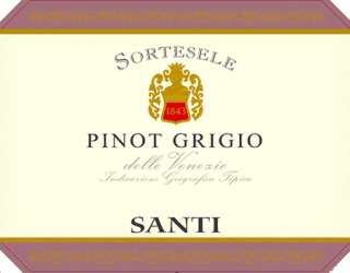   all santi wine from veneto pinot gris grigio learn about santi wine