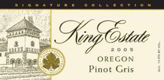   king estate wine from willamette valley pinot gris grigio learn about