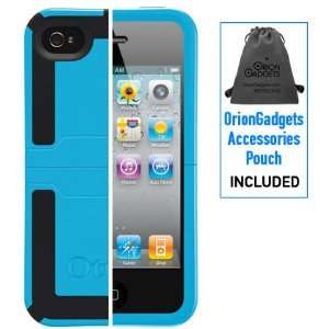   Glacier Blue / Black) for Apple iPhone 4 4S  Players & Accessories