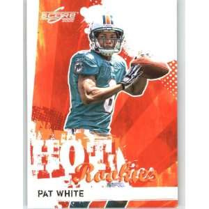  2009 Score Hot Rookies Glossy #24 Pat White   Miami 