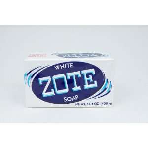  Zote White Soap 14 oz. Case of 25 Bars Beauty