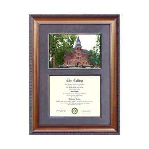 Morris Brown College Suede Mat Diploma Frame with 