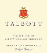 Talbott Pinot Noir Sleepy Hollow Vineyards 2009 