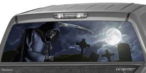   Cemetery Rear Window Graphic Tint Decal Sticker Truck Suv Jeep Ford
