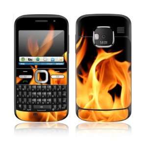  Nokia E5 E5 00 Decal Skin Sticker   Flame 