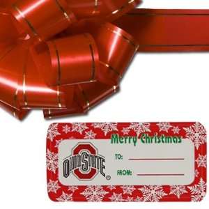  NCAA Ohio State Buckeyes Holiday Gift Tags: Home & Kitchen