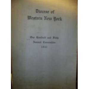   WESTERN NEW YORK 1942 PROTESTANT EPISCOPAL CHURCH  Books