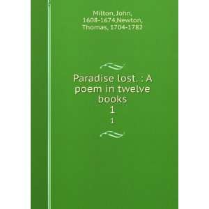  ***REPRINT***Paradise lost. : A poem in twelve books 