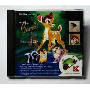  Walt Disneys Bambi   Picture CD Various Music