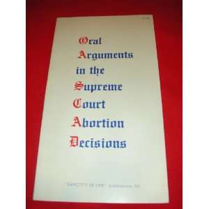   Roe v Wade) Supreme Court of the United States, Robert E Ratermann