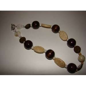  Coconut Handmade Beaded Necklace 